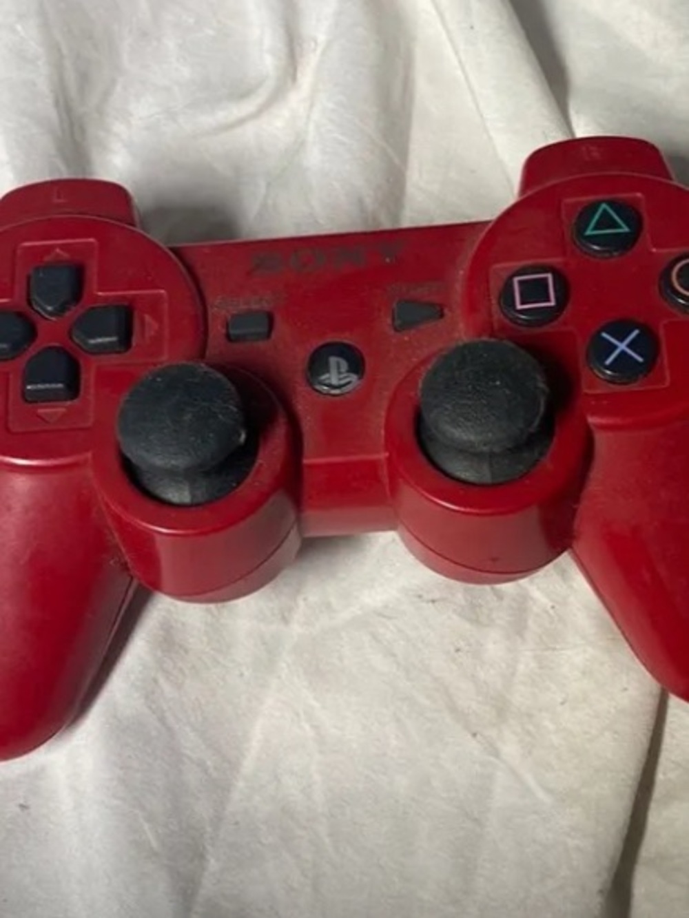 Sony DualShock 3 Wireless Controller PlayStation 3 red